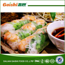 Hot sale high quality delicious frozen vegetable spring rolls